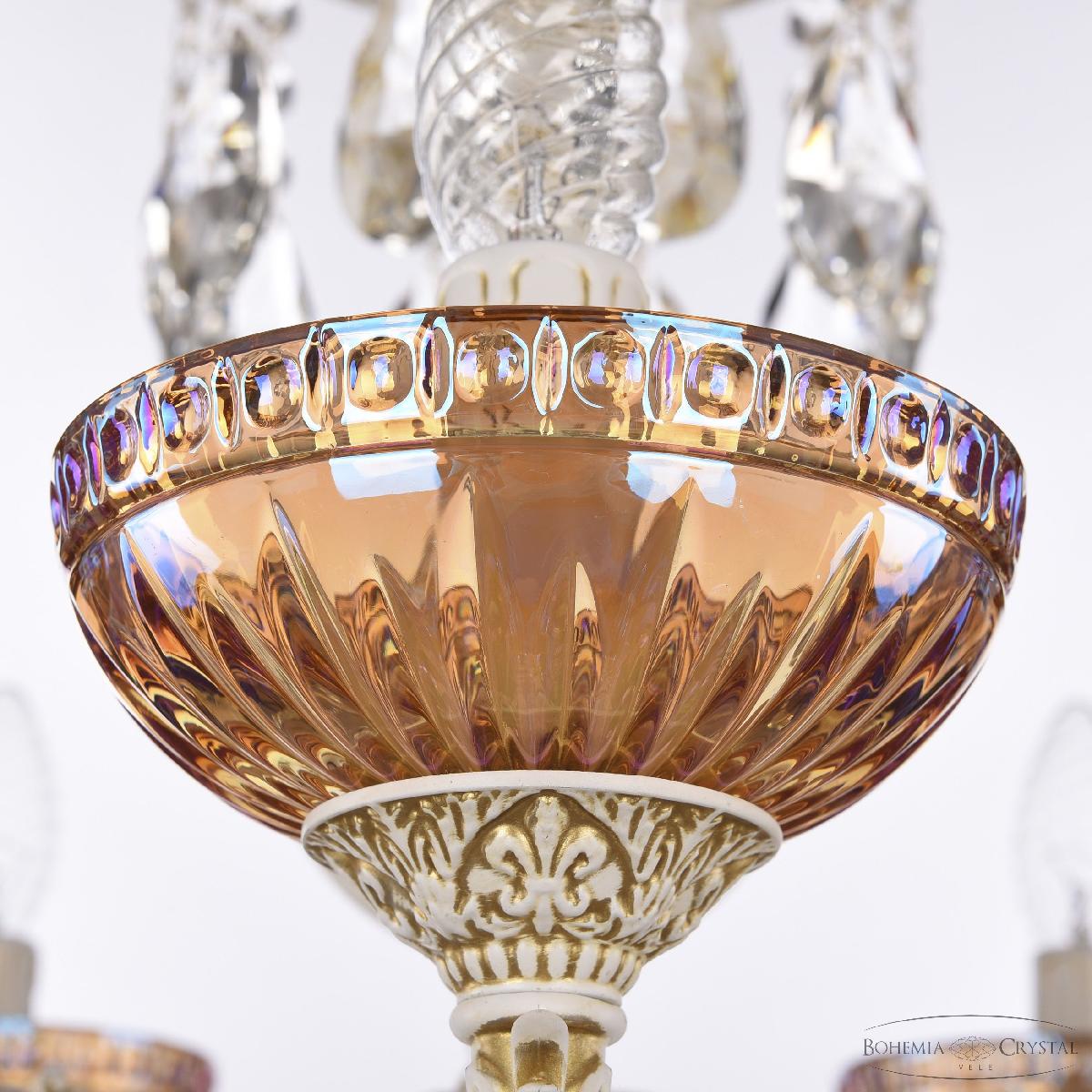 Подвесная люстра Bohemia Ivele Crystal AL79101/10+5/250/2D A WMG P Shampan/M-1G