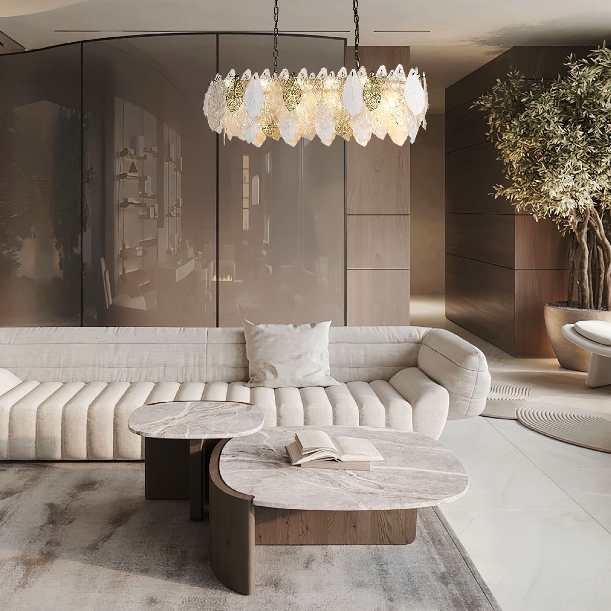 Подвесная люстра Bogates Leaf 370 a065316