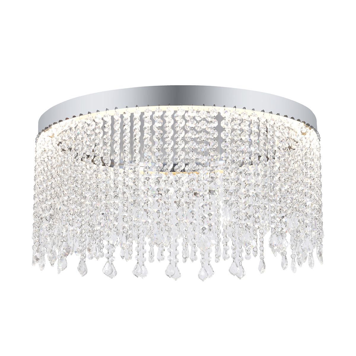 Потолочная люстра Indigo Diluvio 12055/1P Chrome V000192L