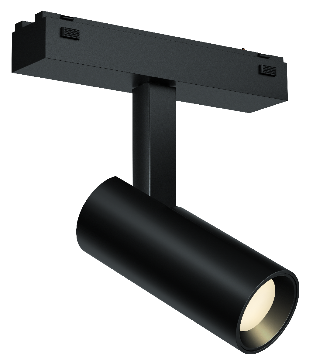 Трековый магнитный светильник iLedex Vision 4825-042-D34-8W-40DG-3000K-BK