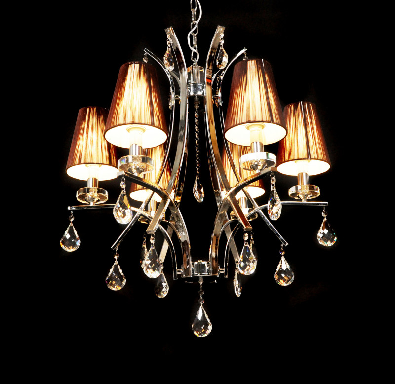Подвесная люстра Lumina Deco Glamour LDP 66247-6 BR