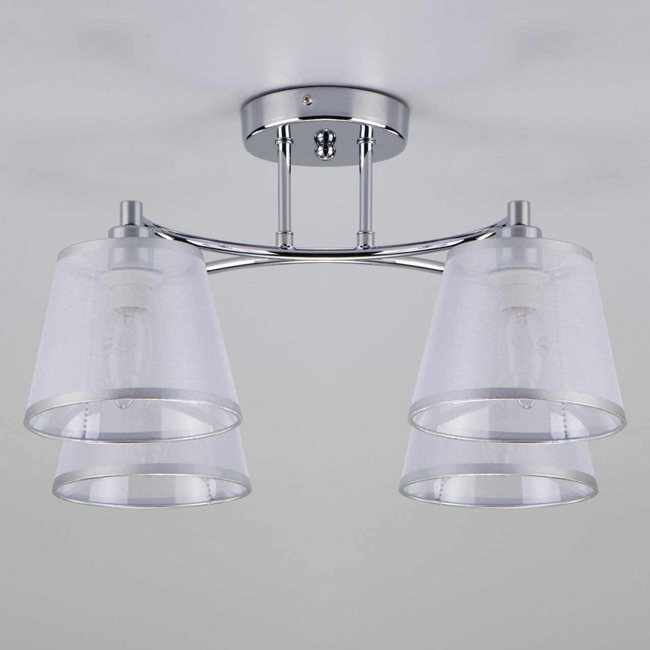 Потолочная люстра Eurosvet Cornetto 60094/4 хром