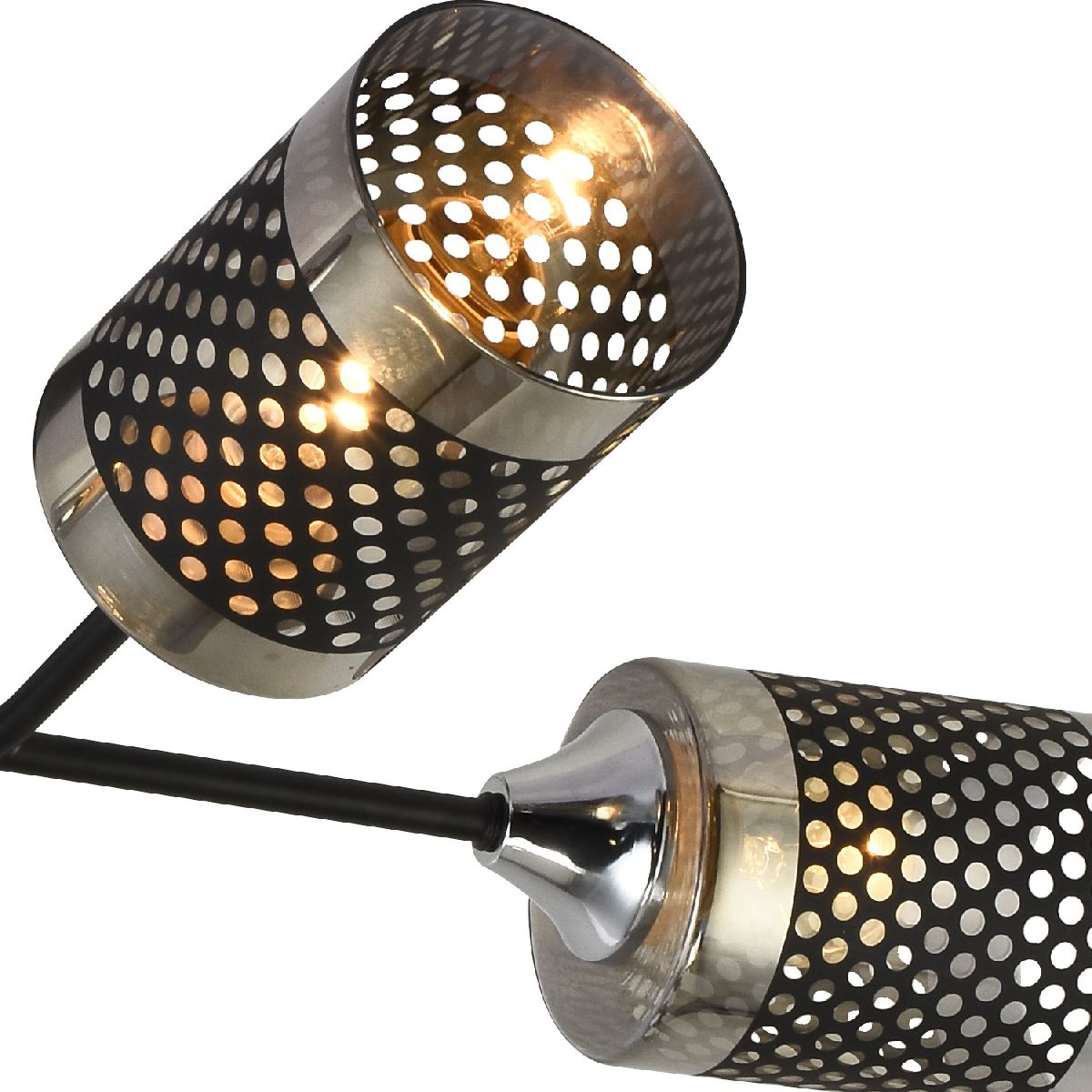 Люстра на штанге Reluce 01405-3.3-04B BK+CR