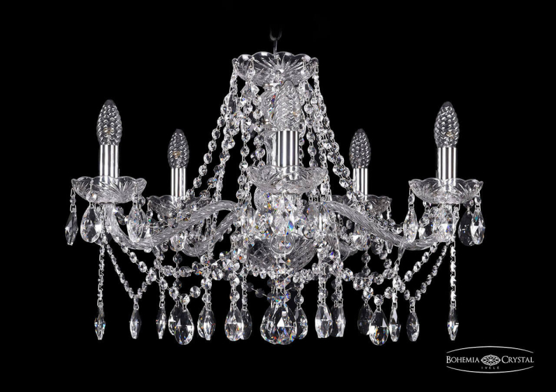 Подвесная люстра Bohemia Ivele 1413/5/200/Ni