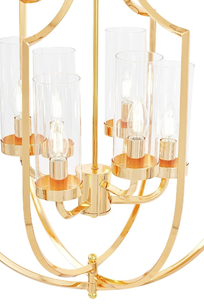 Подвесная люстра Lumina Deco Trulia LDP 8006-6 F.GD