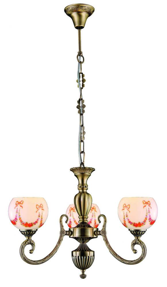 Подвесная люстра Natali Kovaltseva PASSION 11359/3C ALUMINUM