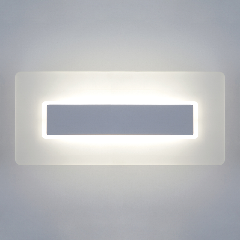 Настенный светодиодный светильник Eurosvet Square 40132/1 LED белый a040588