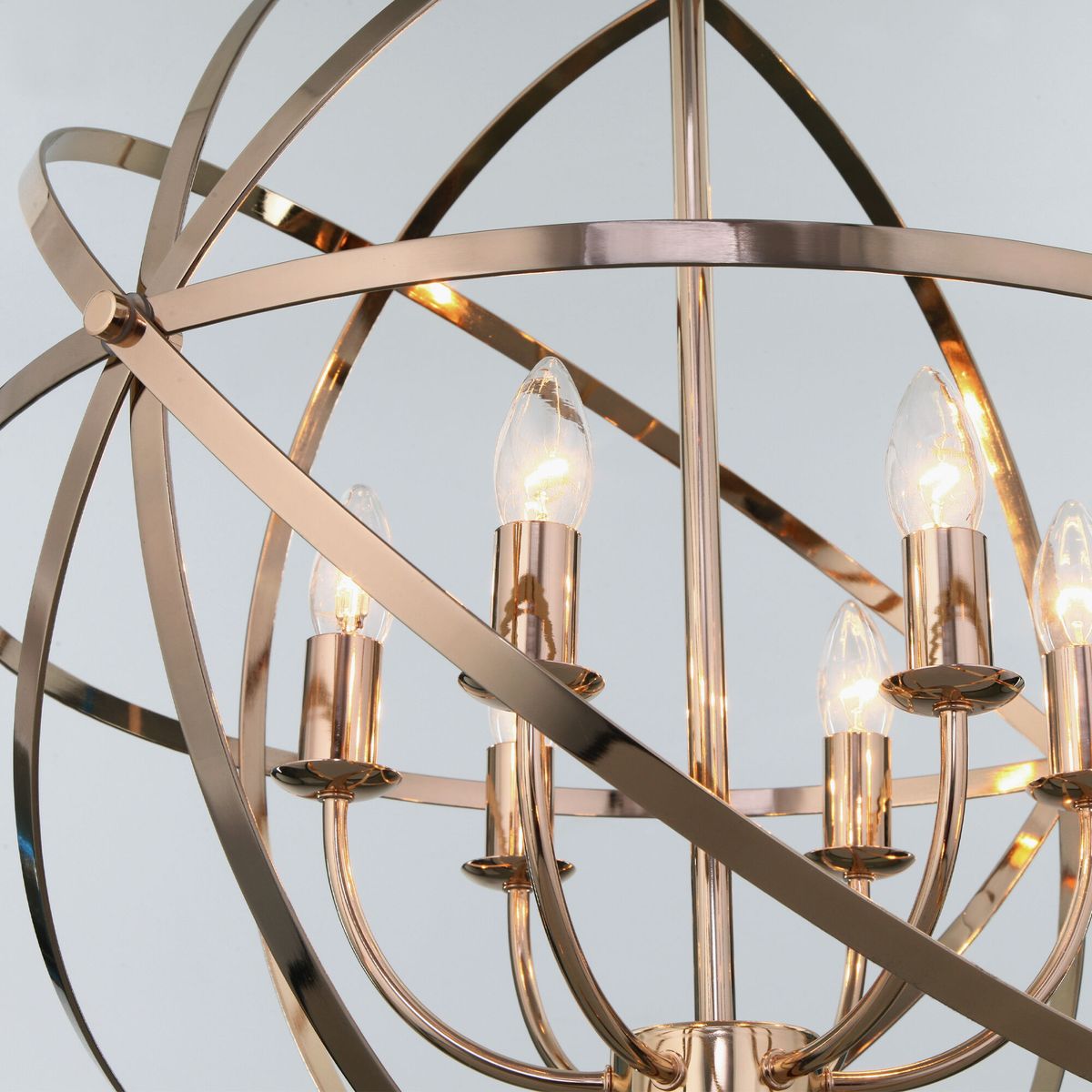 Подвесная люстра Eurosvet Santi 60139/6 золото Smart a058339