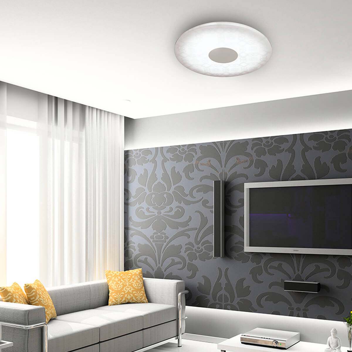 Настенно-потолочный светодиодный светильник Sonex Lesora 2030/D