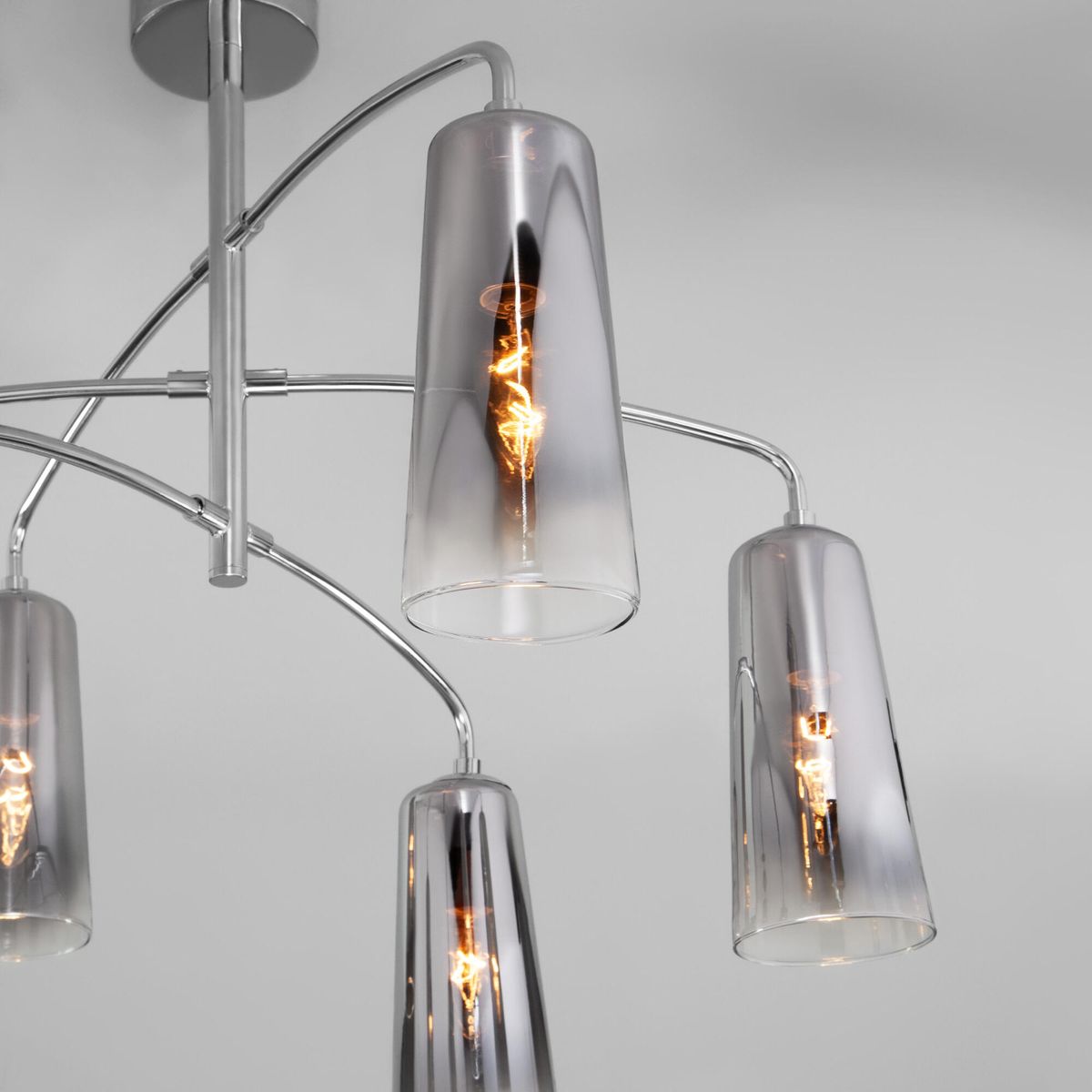 Люстра на штанге Eurosvet Omber 70137/6 хром