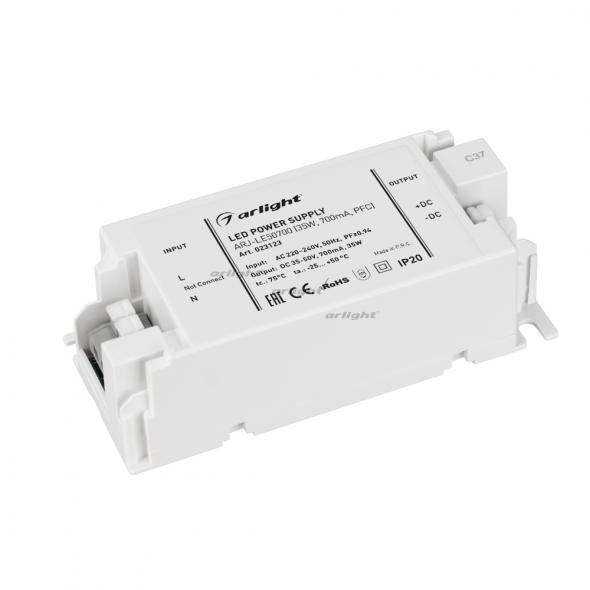 Блок питания Arlight ARJ-LE50700 (35W, 700mA, PFC) 023123