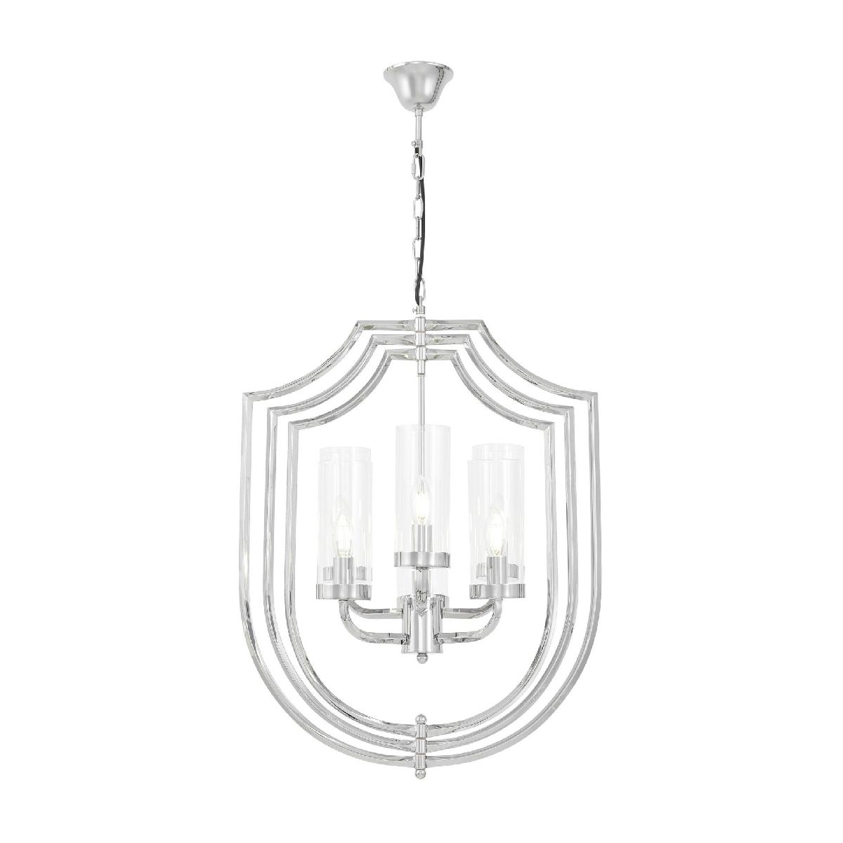 Подвесная люстра Lumina Deco Trulia LDP 8006-6 CHR