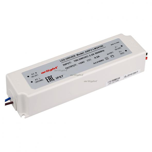 Блок питания Arlight ARPV-LV24100-A (24V, 4.2A, 100W) 018983