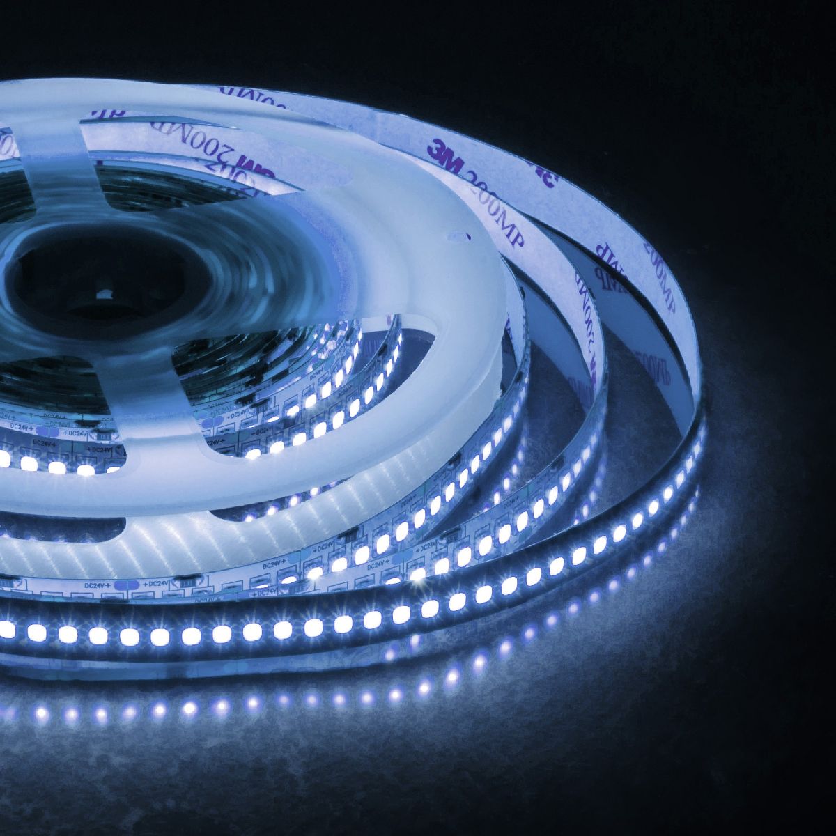 Светодиодная лента Apeyron 24В 2835 26Вт/м 6500К 2700Лм/м 2м IP20 237BL