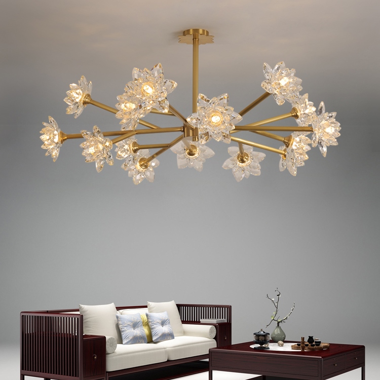 Люстра на штанге ImperiumLoft Lotos 203938-26