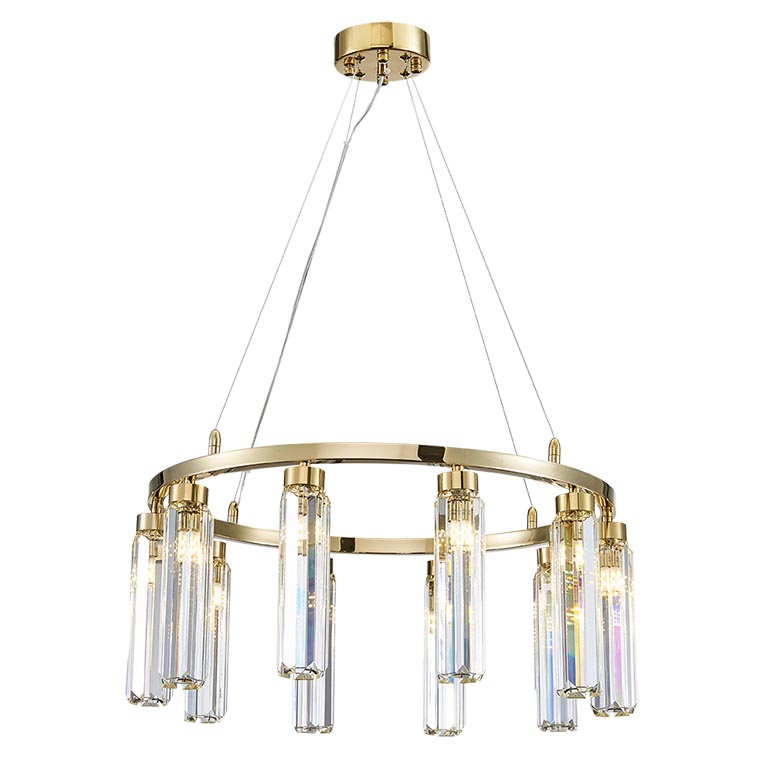 Подвесная люстра Newport 4528+2/S gold М0065984