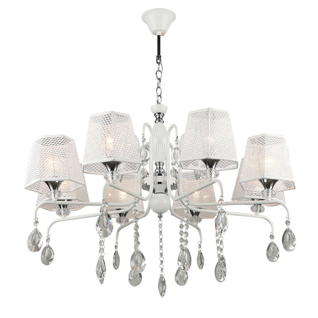 Подвесная люстра Wedo Light Darlona WD3612/8H-WT-CR-WT
