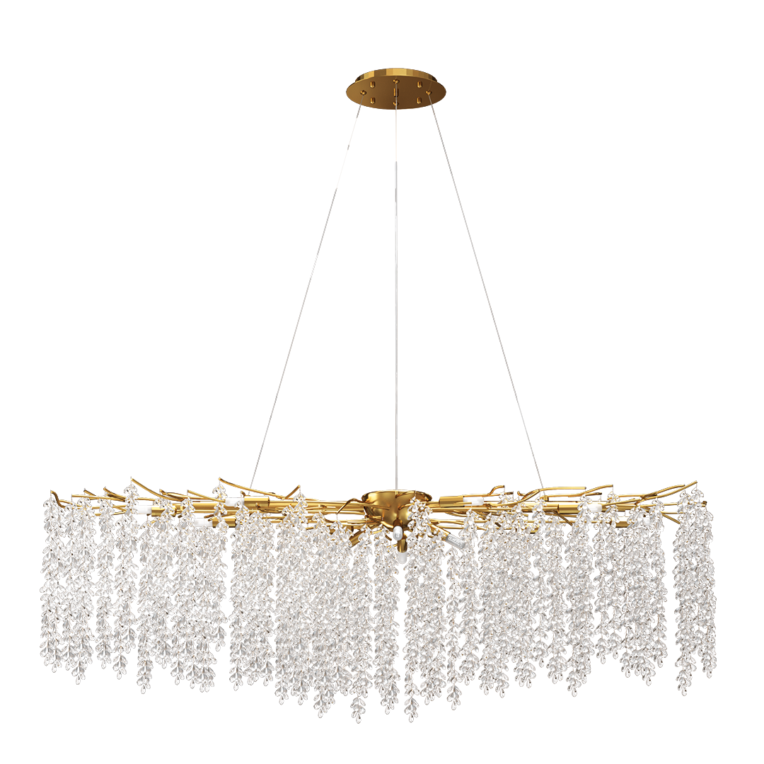 Подвесная люстра Milosh Tendence Eritsa 0921CL-12GD