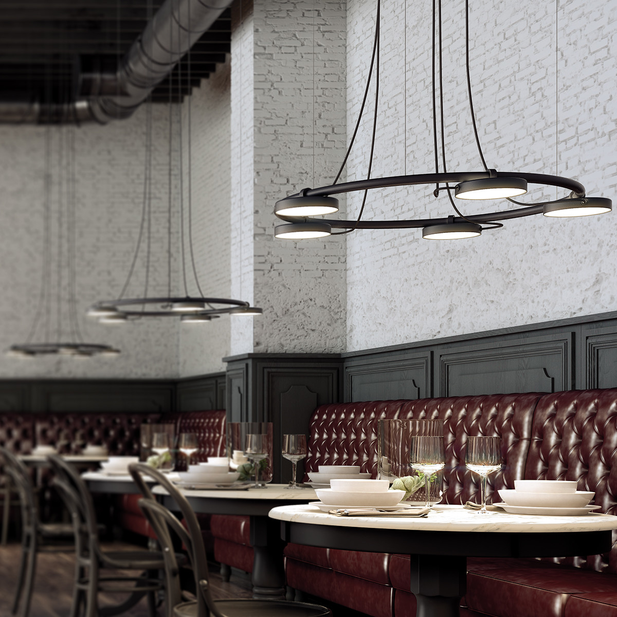 Подвесная люстра ImperiumLoft Cary 208725-26