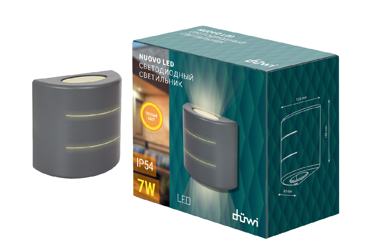 Настенный уличный светильник Duwi Nuovo led 24288 8