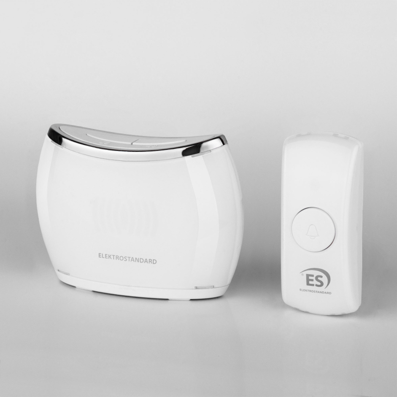 Звонок беспроводной Elektrostandard DBQ21M WL 32M IP44 белый 4690389144929