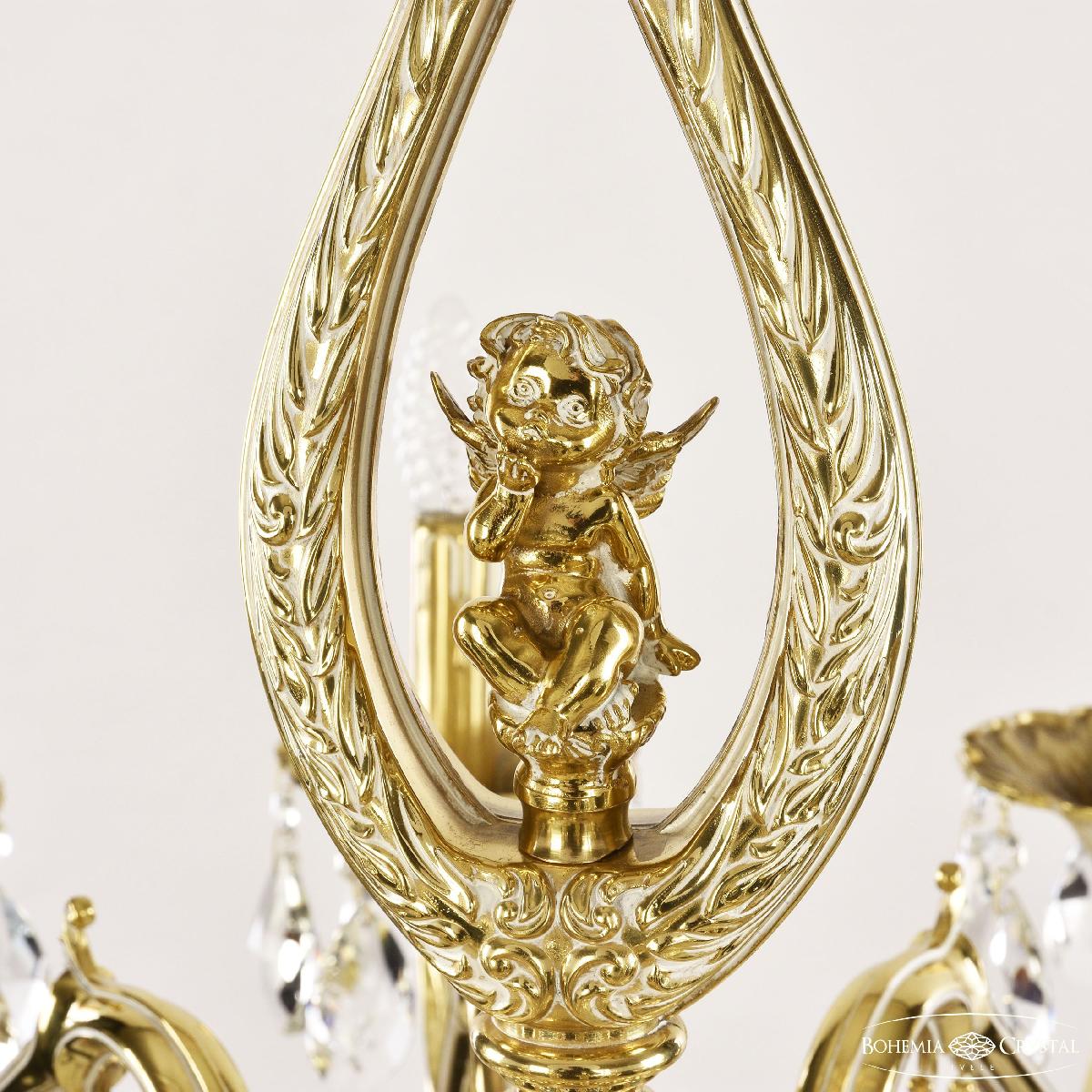 Подвесная люстра Bohemia Ivele Crystal Verona 72402/12/300 A GW FA3B