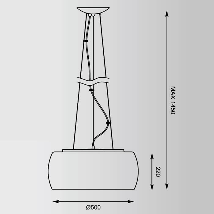 Подвесная люстра Zumaline RAIN P0076-06X-F4K9