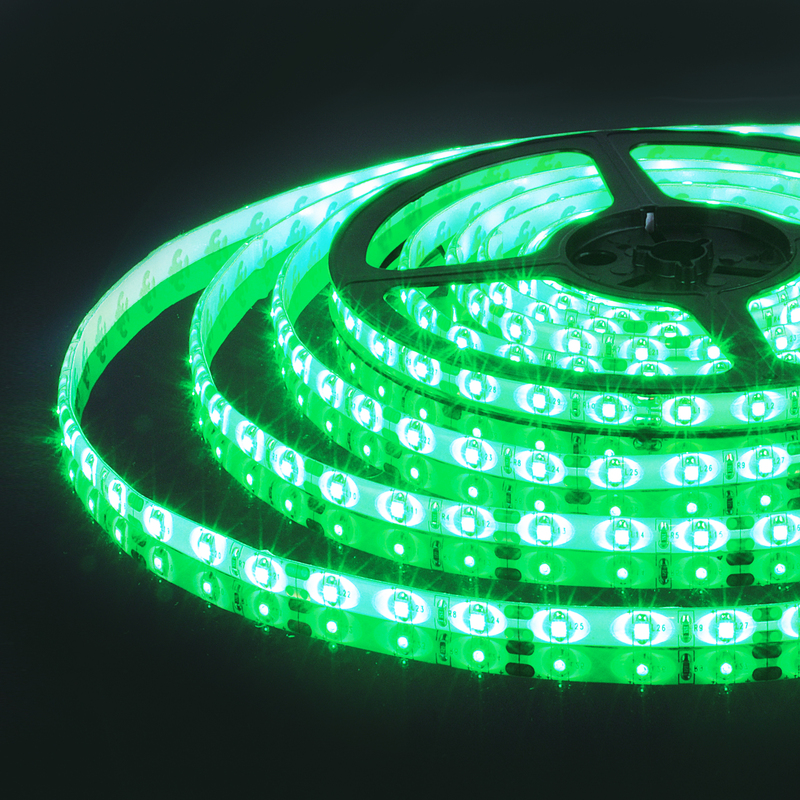 Светодиодная лента Elektrostandard 12V 4,8W 60Led 2835 IP65 зеленый, 5м 4690389124174