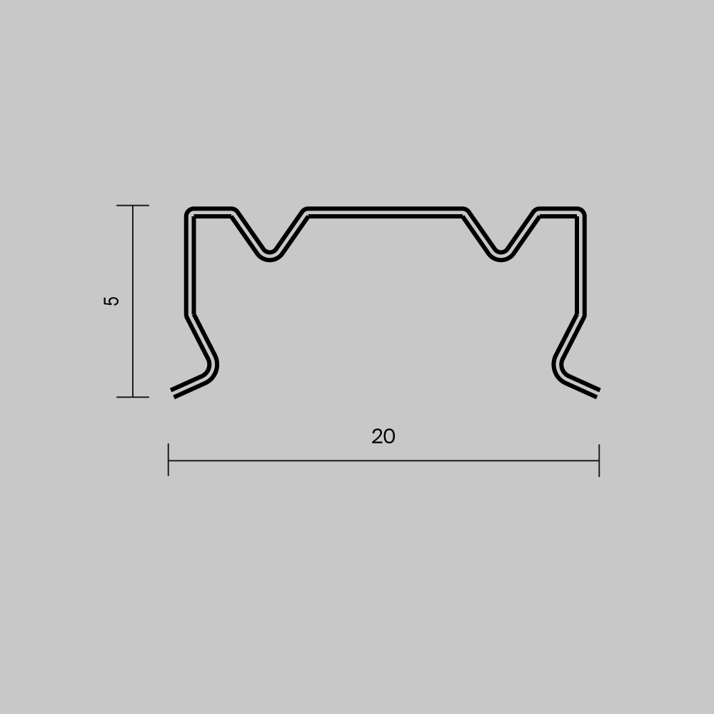 Комплект креплений для профиля 18×06 4шт Maytoni Led Strip ALM-1806-MT 642076