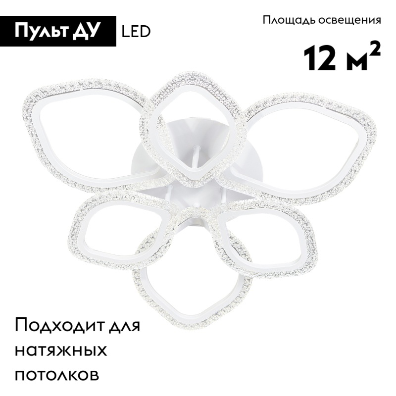 Потолочная светодиодная люстра Escada Bubble 10251/6LED