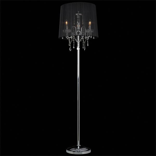 Торшер Eurosvet 2045/3F хром/черный торшер