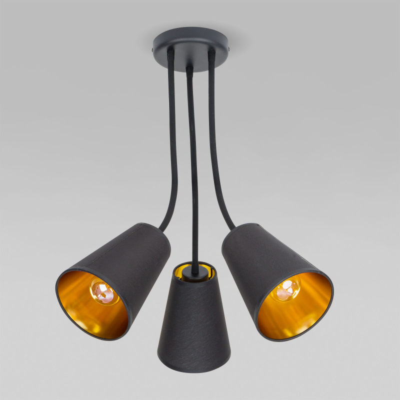 Потолочная люстра TK Lighting 827 Wire Gold