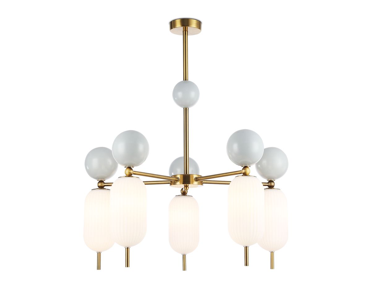 Люстра на штанге Ambrella Light High Light Ceramo Modern LH53104