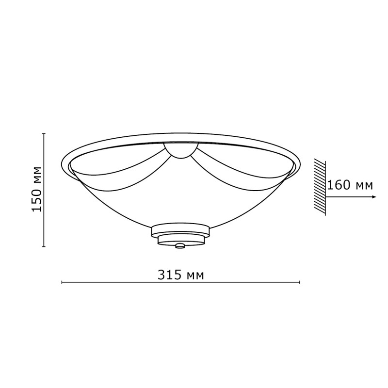 Накладной светильник Sonex 1219/A