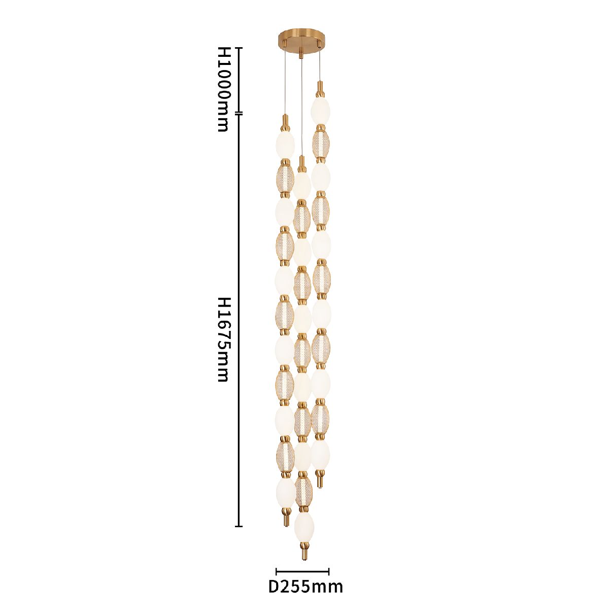 Подвесная люстра Favourite Perler 4559-3PC