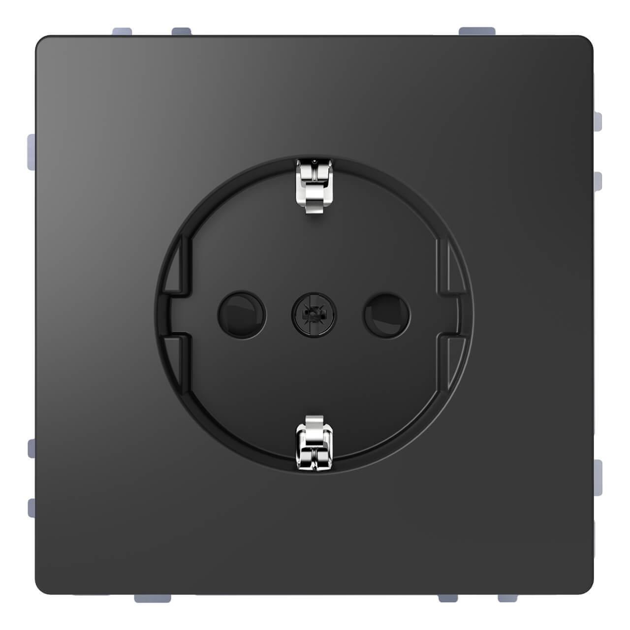 Розетка Schneider Electric Merten D-Life 16A с/з и шторками MTN2400-6033