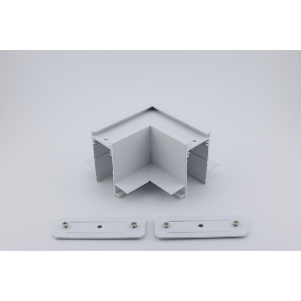 Соединитель угловой плоский для магнитного шинопровода Aployt Magnetic track 220 APL.0285.10.01