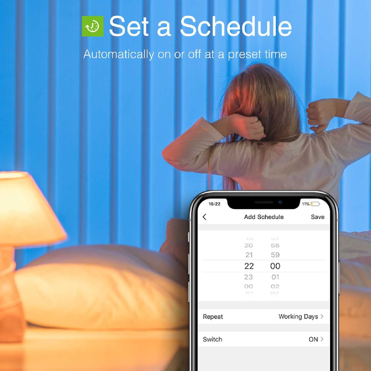 Умная лампа Nitebird Smart bulb E27 8W 2700K WB2