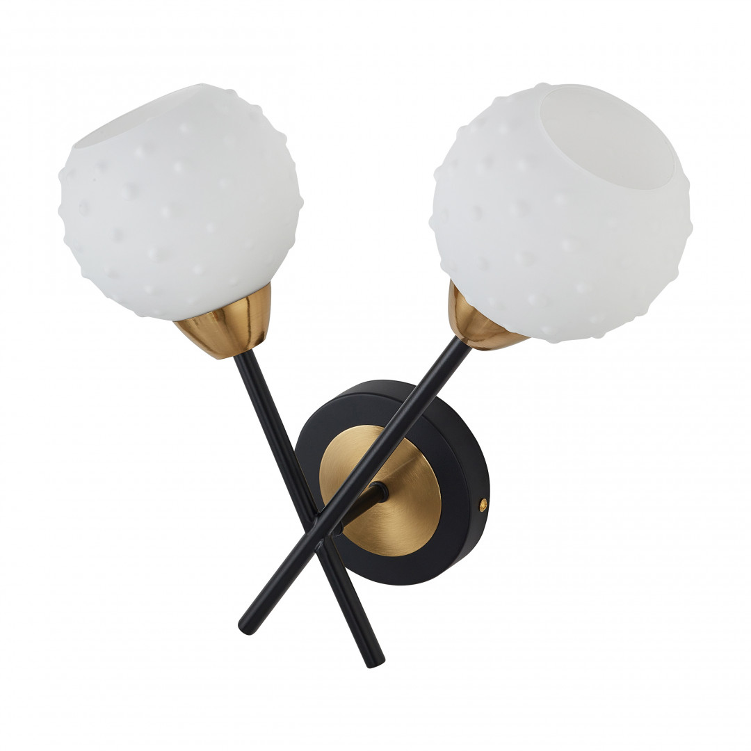 Бра Arte Milano Neapolis 278408/2B BK/GD