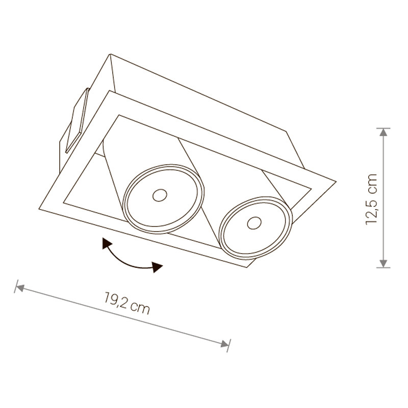 Встраиваемый светильник Nowodvorski 8938