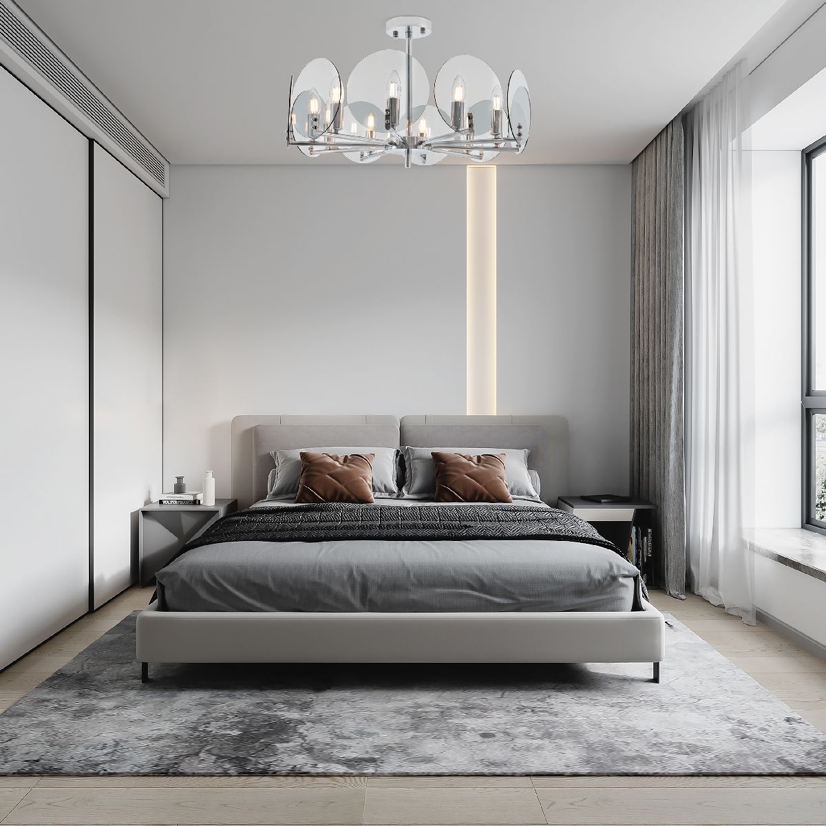 Люстра на штанге Arte Milano Sorrento 379309/10/600 CR