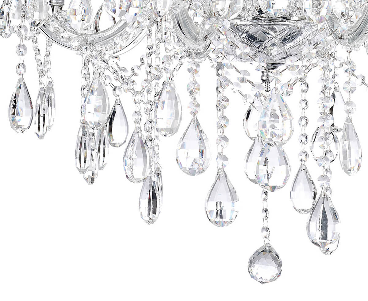 Подвесная люстра Lumien Hall Жозефина 0012/8P-CR