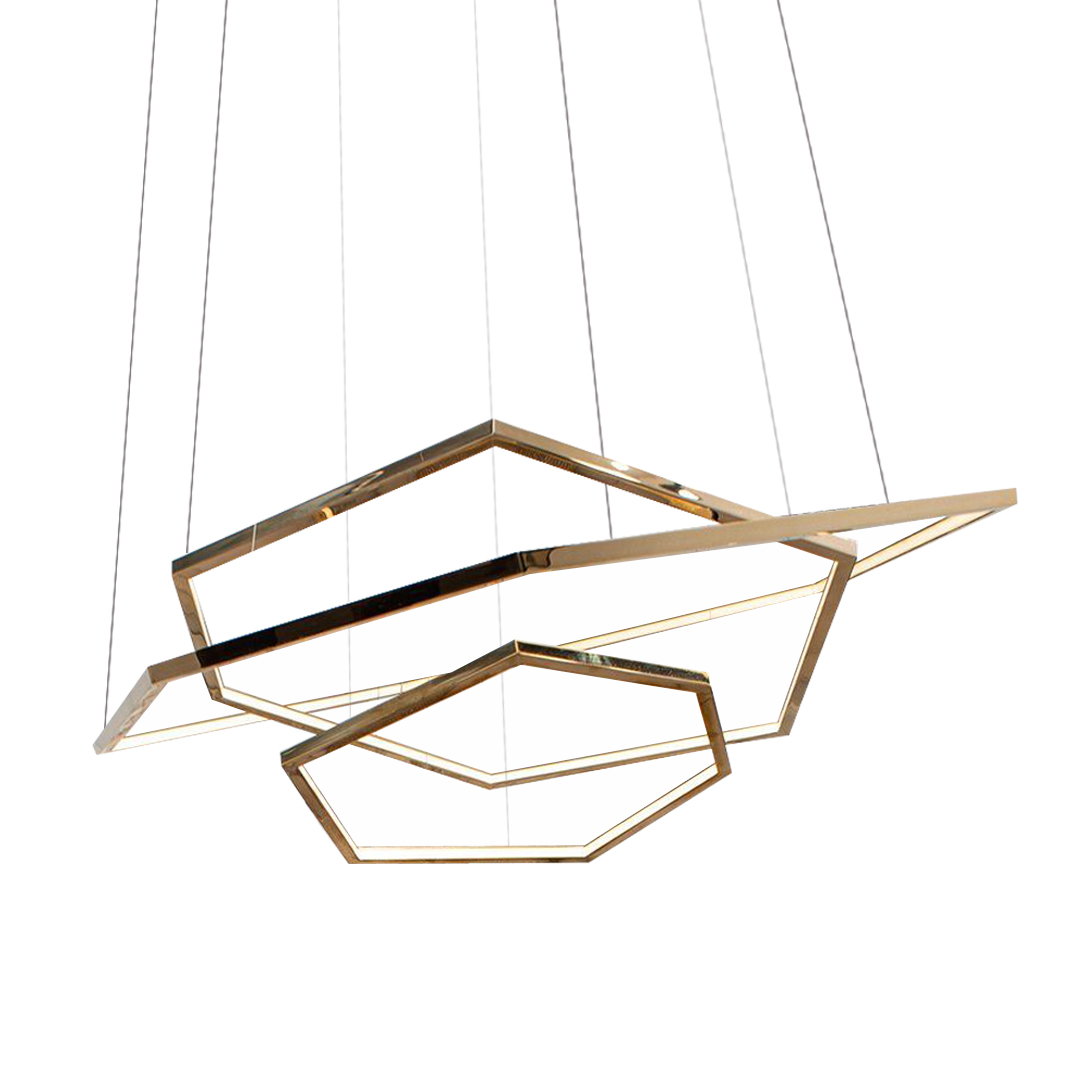 Подвесной светодиодный светильник Milosh tendence 0873CL-18PG