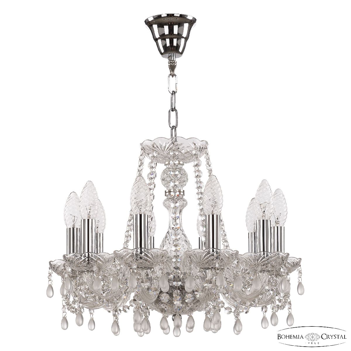 Подвесная люстра Bohemia Ivele Crystal 112/10/141 Ni V0300