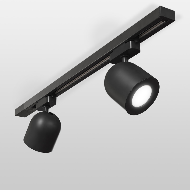 Трековый светильник Elektrostandard Ogma GU10 Черный (MRL 1005) однофазный 4690389148118