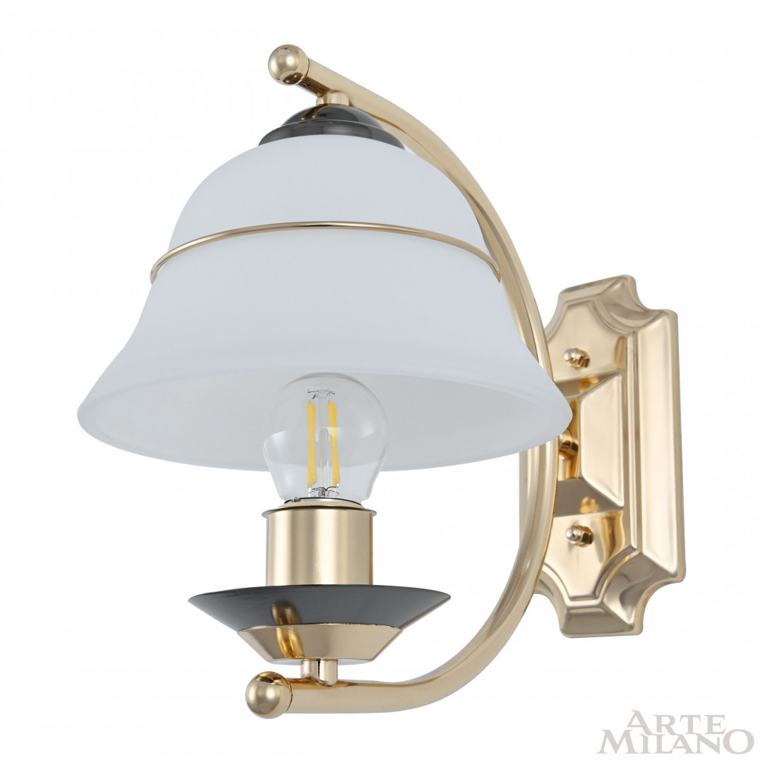 Бра Arte Milano Florentia-1240 301240/1W Bk/Gd