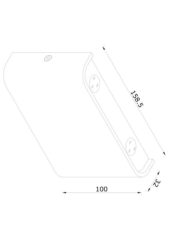 Уличный настенный светодиодный светильник Lucide Nimo 17813/24/12