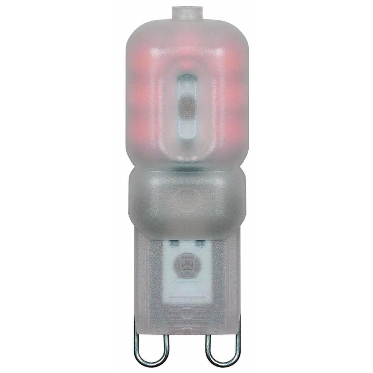 Лампа светодиодная Feron G9 5W 2700K Прямосторонняя Матовая LB-432 25769