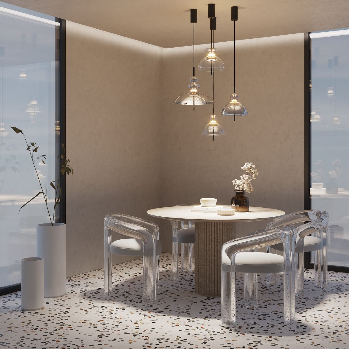 Подвесной светильник Maytoni Bangkok MOD185PL-L6B3K2