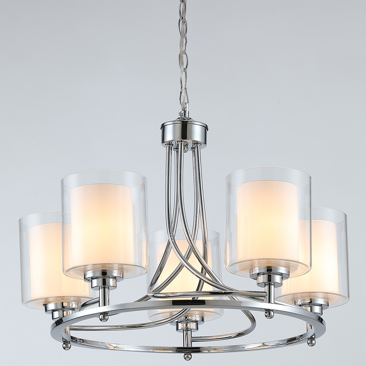 Подвесная люстра Illumico IL8811-5P-17 CR